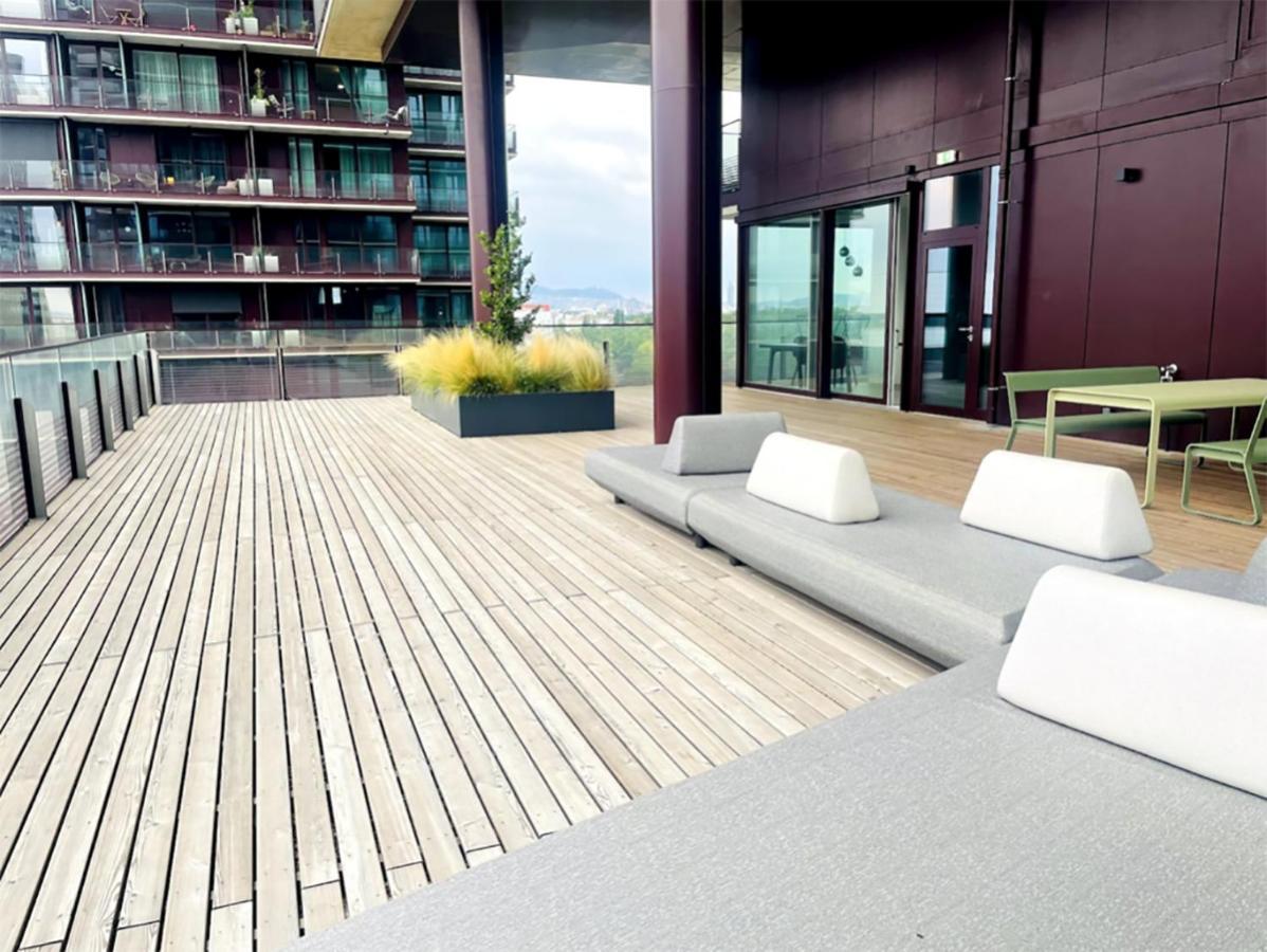 Sunrise Above Sky With Rooftop Pool 维也纳 外观 照片