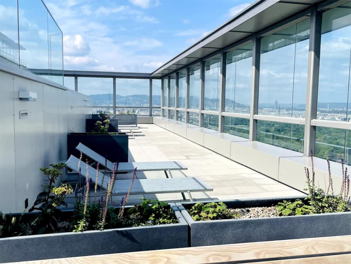 Sunrise Above Sky With Rooftop Pool 维也纳 外观 照片